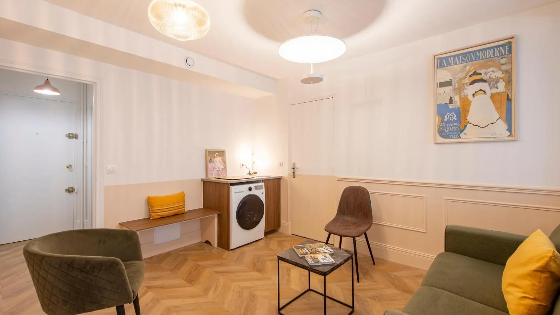 Maison Francois : Cosy Loft With Ac باريس