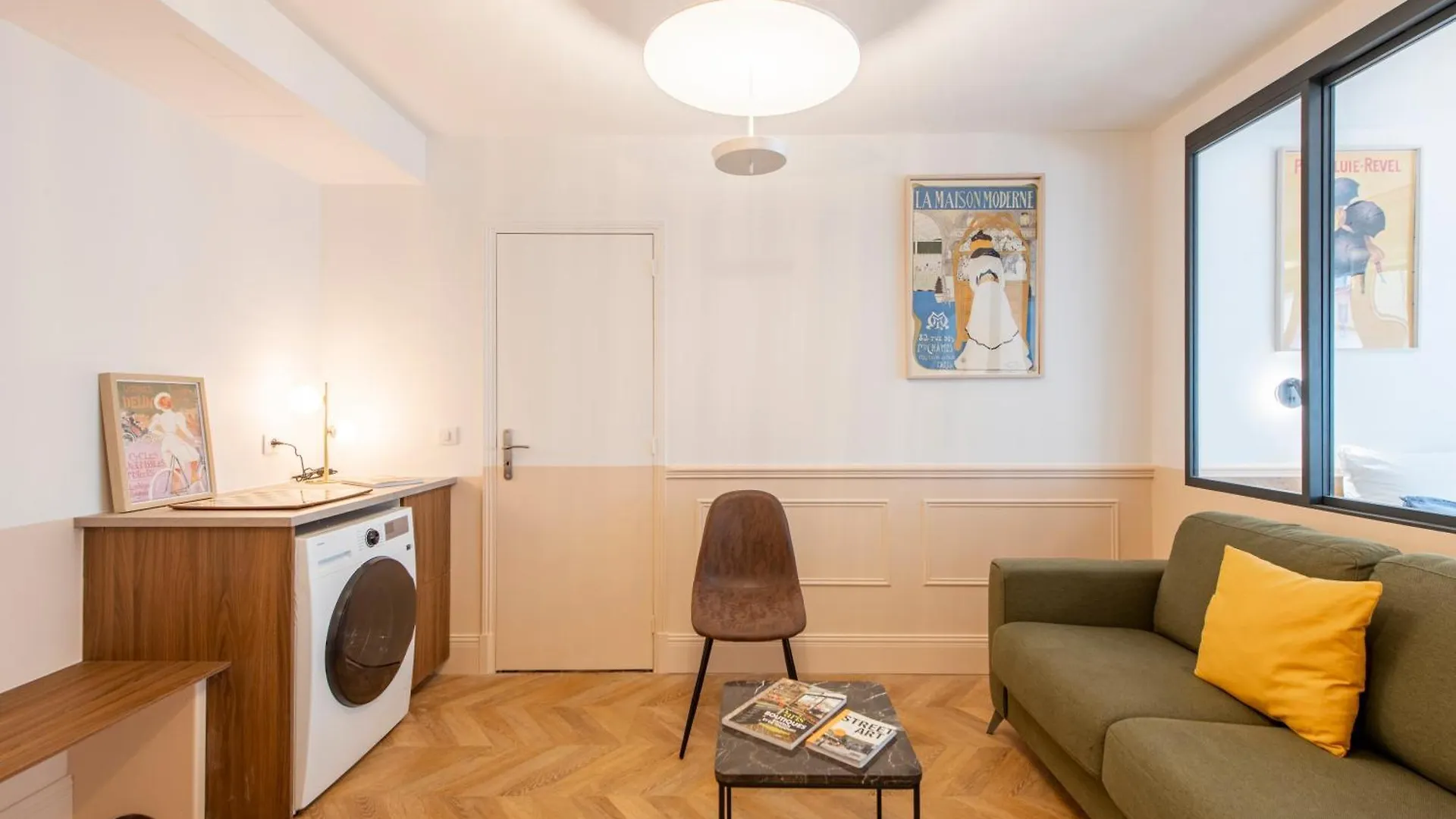 شقة Maison Francois : Cosy Loft With Ac باريس