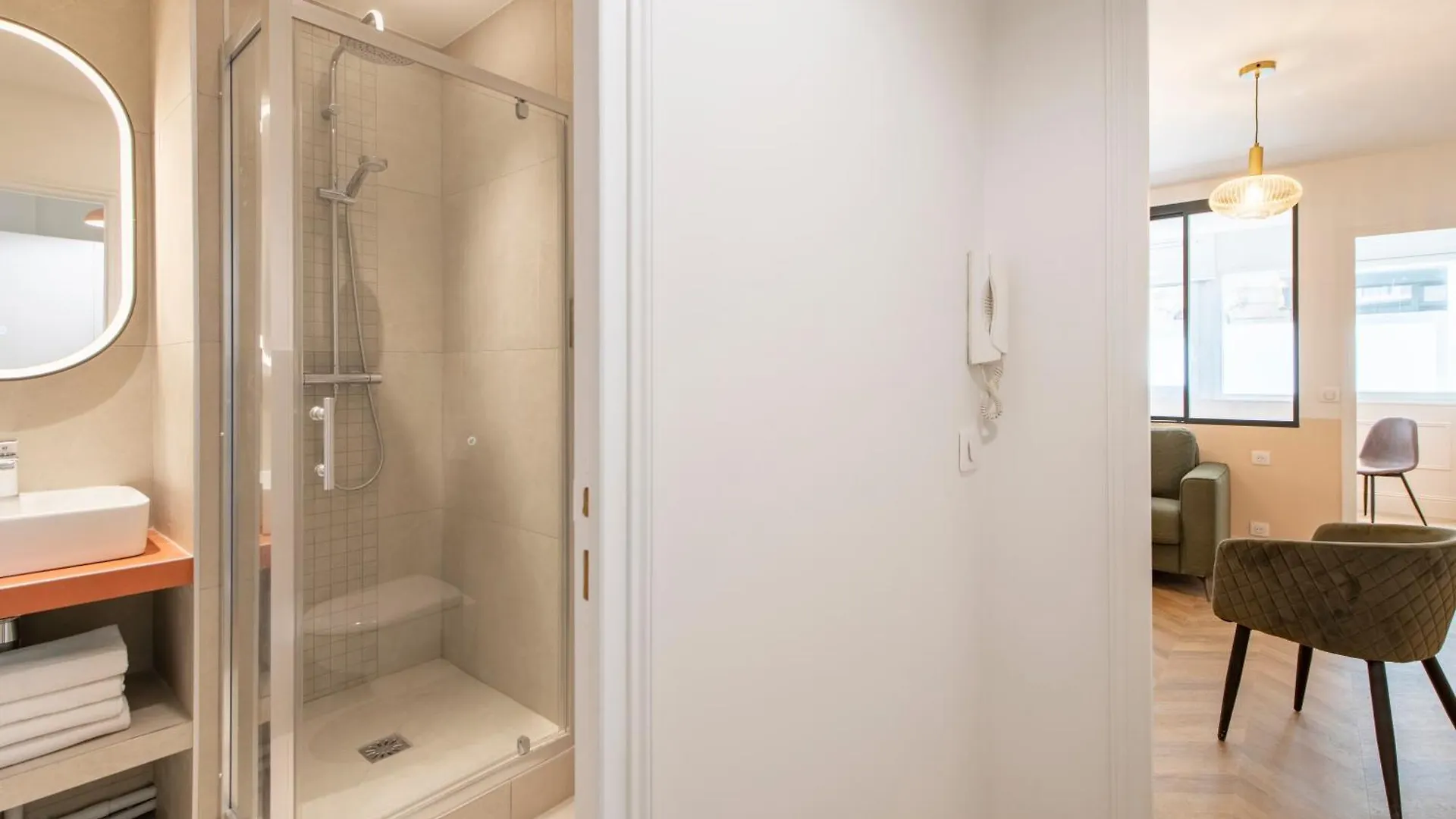 Maison Francois : Cosy Loft With Ac باريس شقة