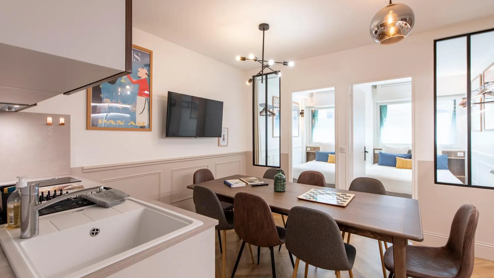 Maison Francois : Cosy Loft With Ac باريس
