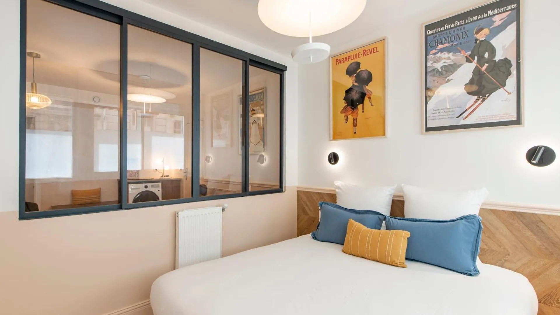 شقة Maison Francois : Cosy Loft With Ac باريس