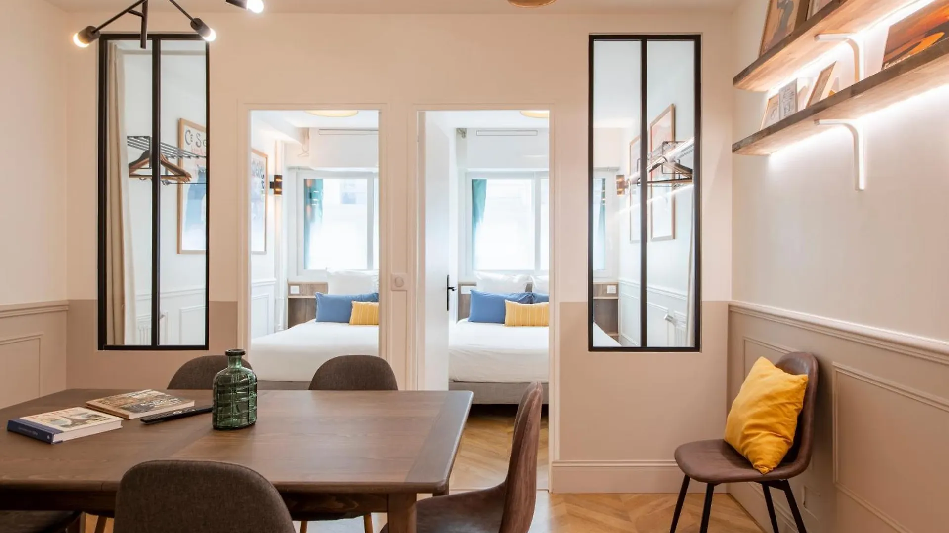 Maison Francois : Cosy Loft With Ac باريس 0*,